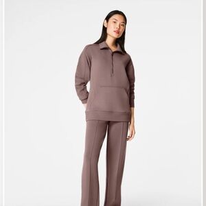Spanx Air Essentials Luxe Half Zip Tunic